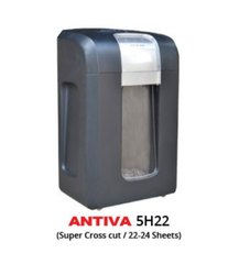Antiva 5H22 - Small Compact Body With Continuous Duty Cross Cut Paper Shredder